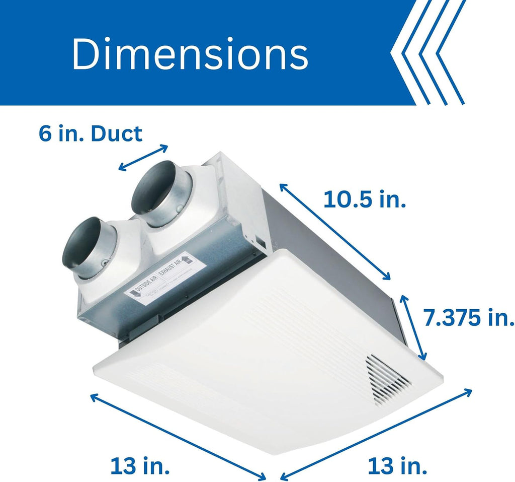 Quiet Balanced Air Ventilation Fan Q77473