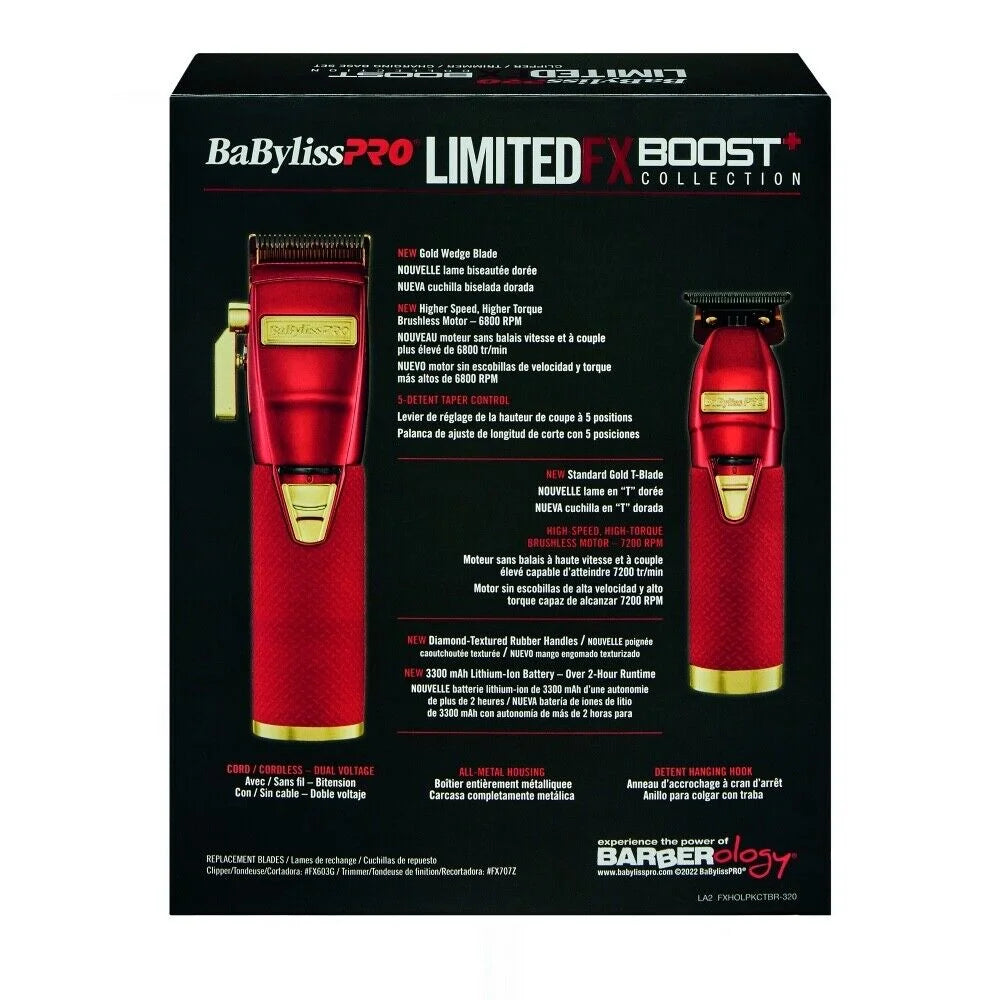 RED FX Boost+ Clipper & Trimmer Set with Charging Base Y11961