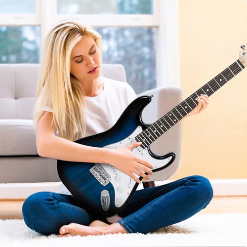 Black Full Size Electric Guitar Starter Kit J541