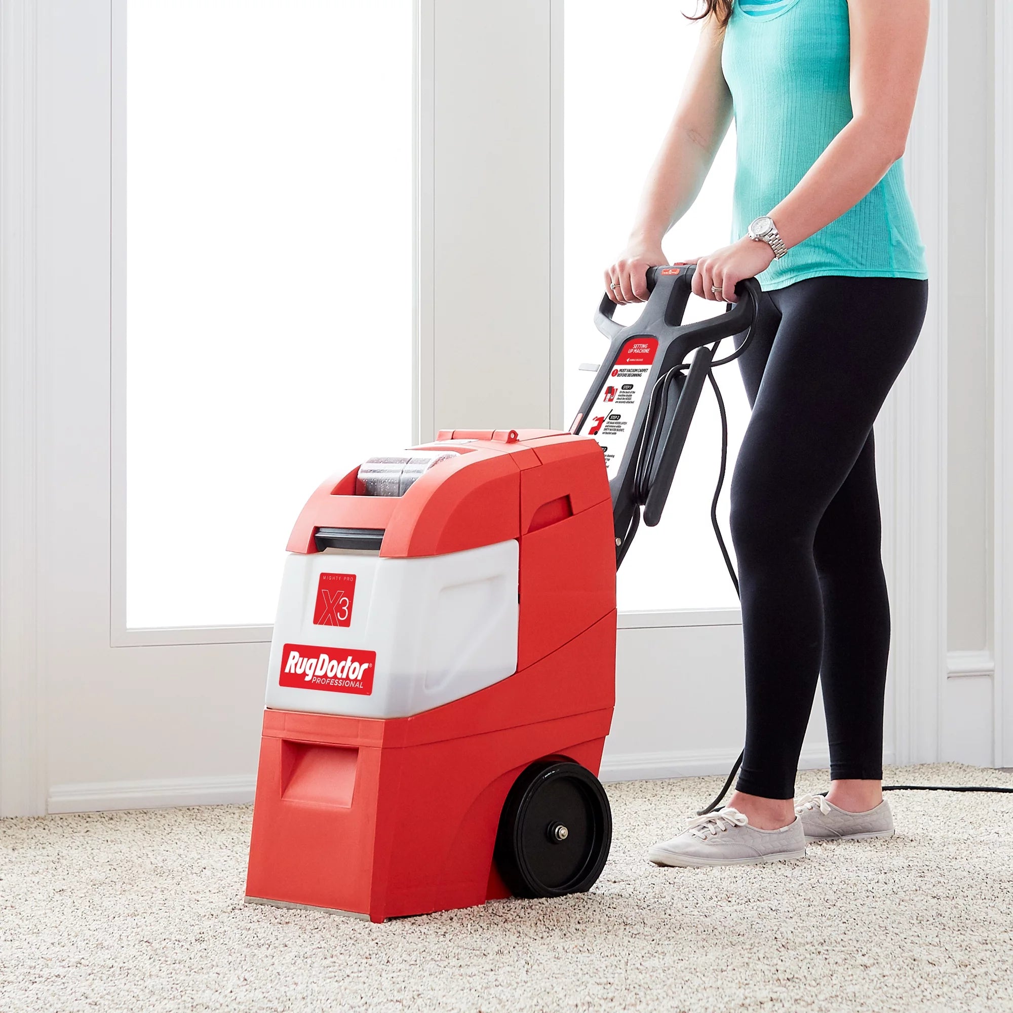 Large Red Commercial Carpet Cleaner I7496