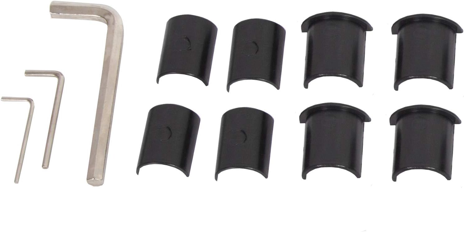 1-1/4" Long Highway Foot Pegs Pedal with Screws for 1.25" Motorcycle Crash Bar Engine Guards Mount Tubing M33630