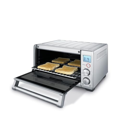 Compact Smart Oven Countertop Toaster Oven, Brushed Stainless Steel M8121