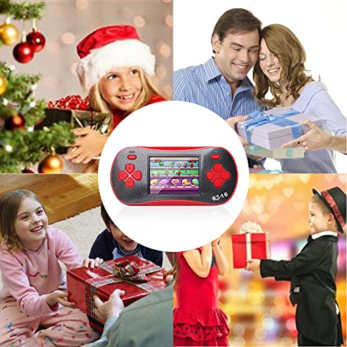 Handheld Game Player Portable Classic Game Controller Built-in 260 Game 2.5 inch LCD Retro Arcade Video Game System (Blue) H337110