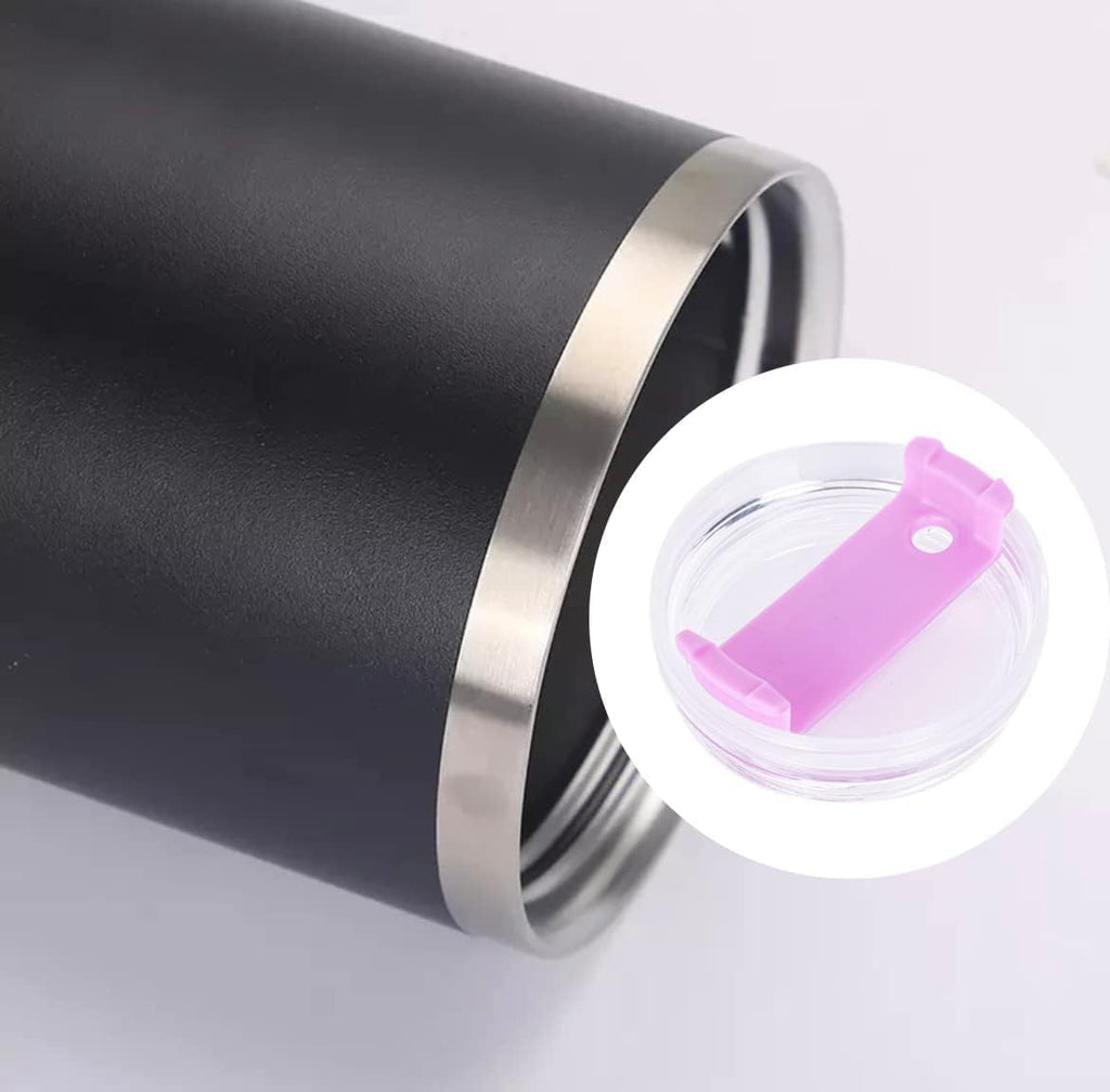 40 OZ Stainless Steel Tumbler Lid (Light Purple) W7013