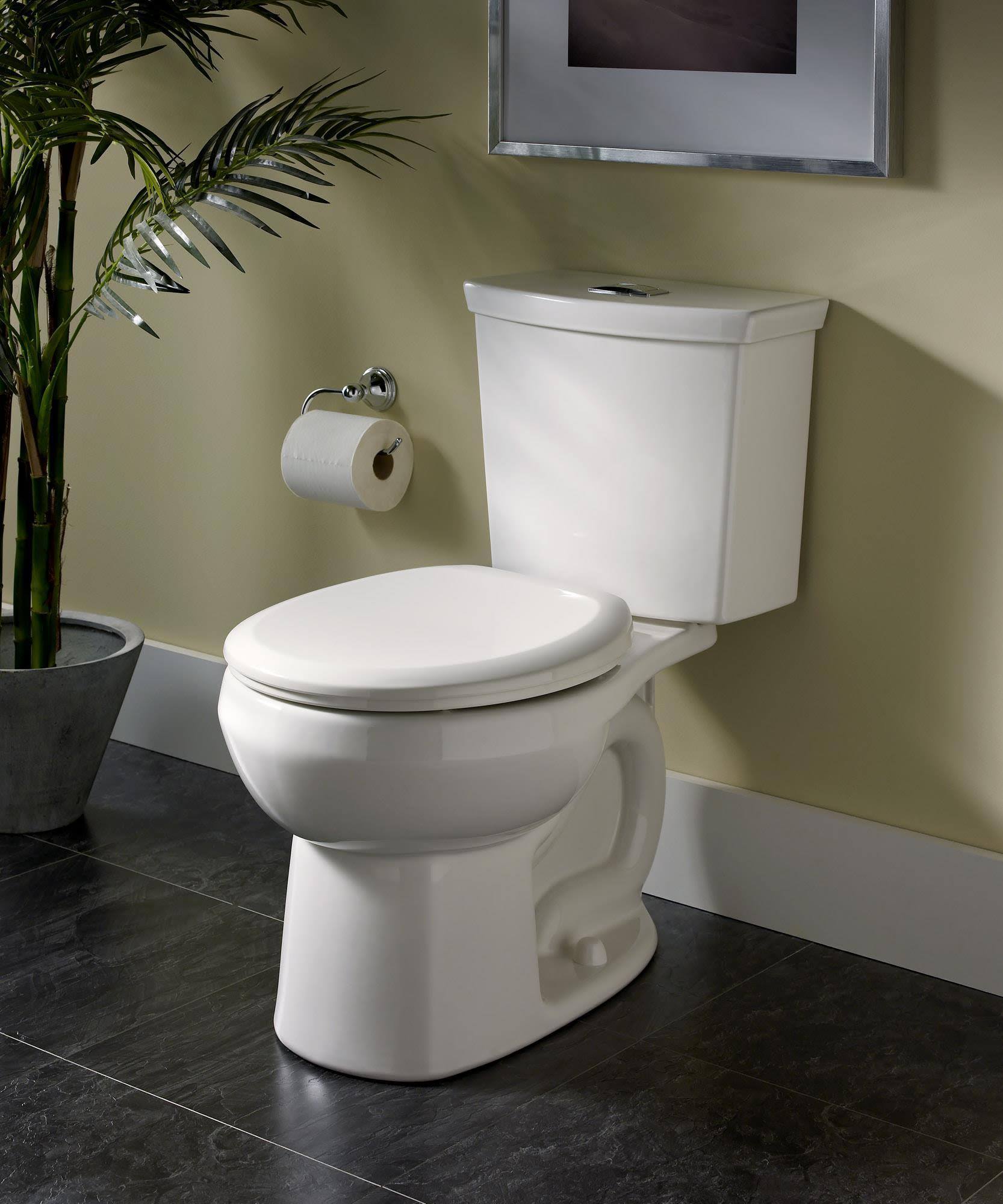 White Dual Flush Elongated Two-Piece Toilet Q893007