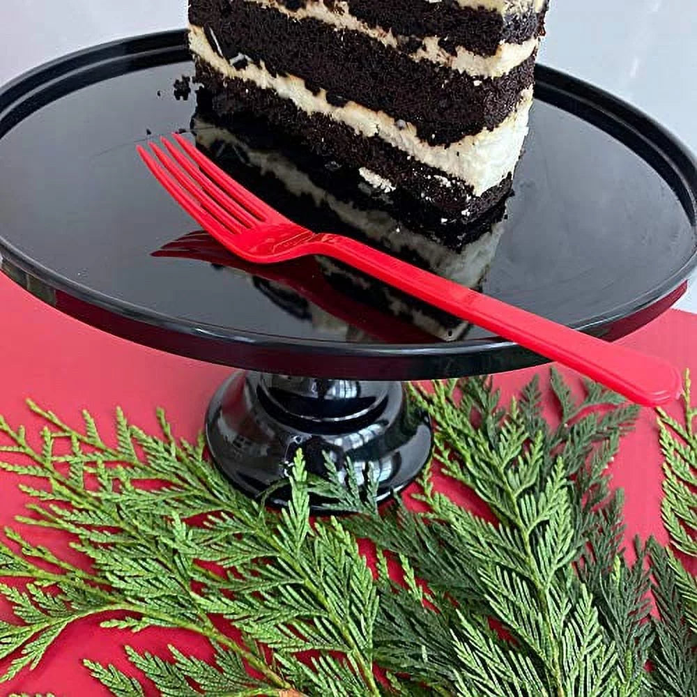Black Pedestal Cake Stand Q77368