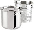 Stainless Steel 8-Quart Pasta Pot with Perforated Insert A83820