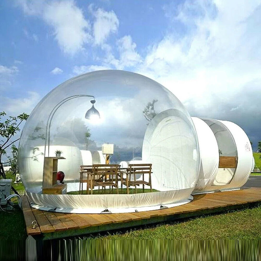Clear PVC Dome Bubble Tent with Blower D743748