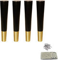Set of 4 Solid Rubber Wood Table Legs J5422