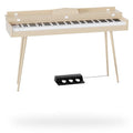 88-Key Weighted Digital Piano with 3 Pedal and Bench, Black C8514