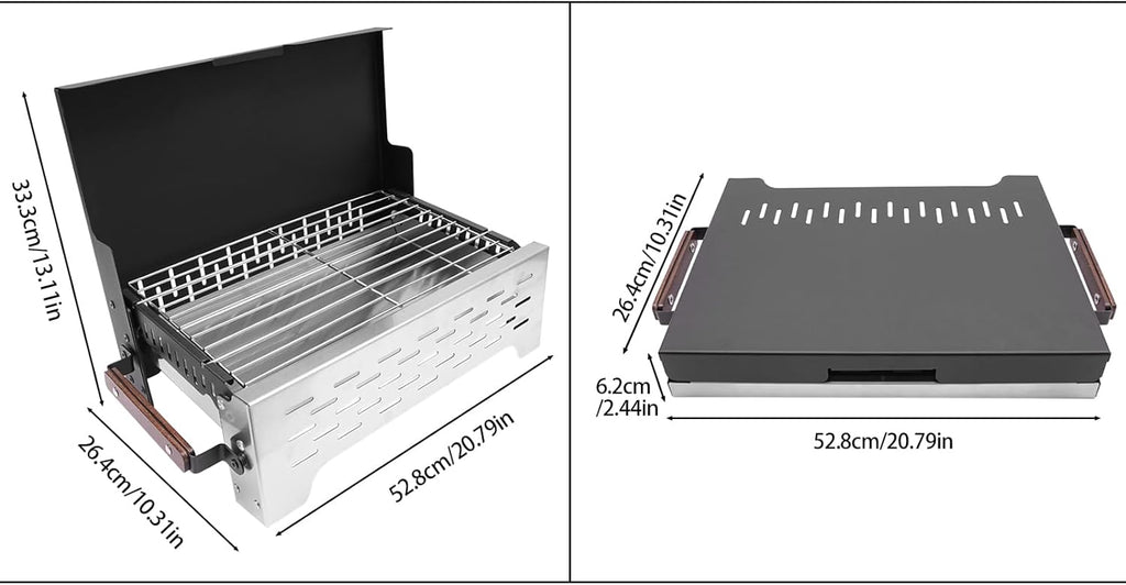 Portable Charcoal Grill P750546