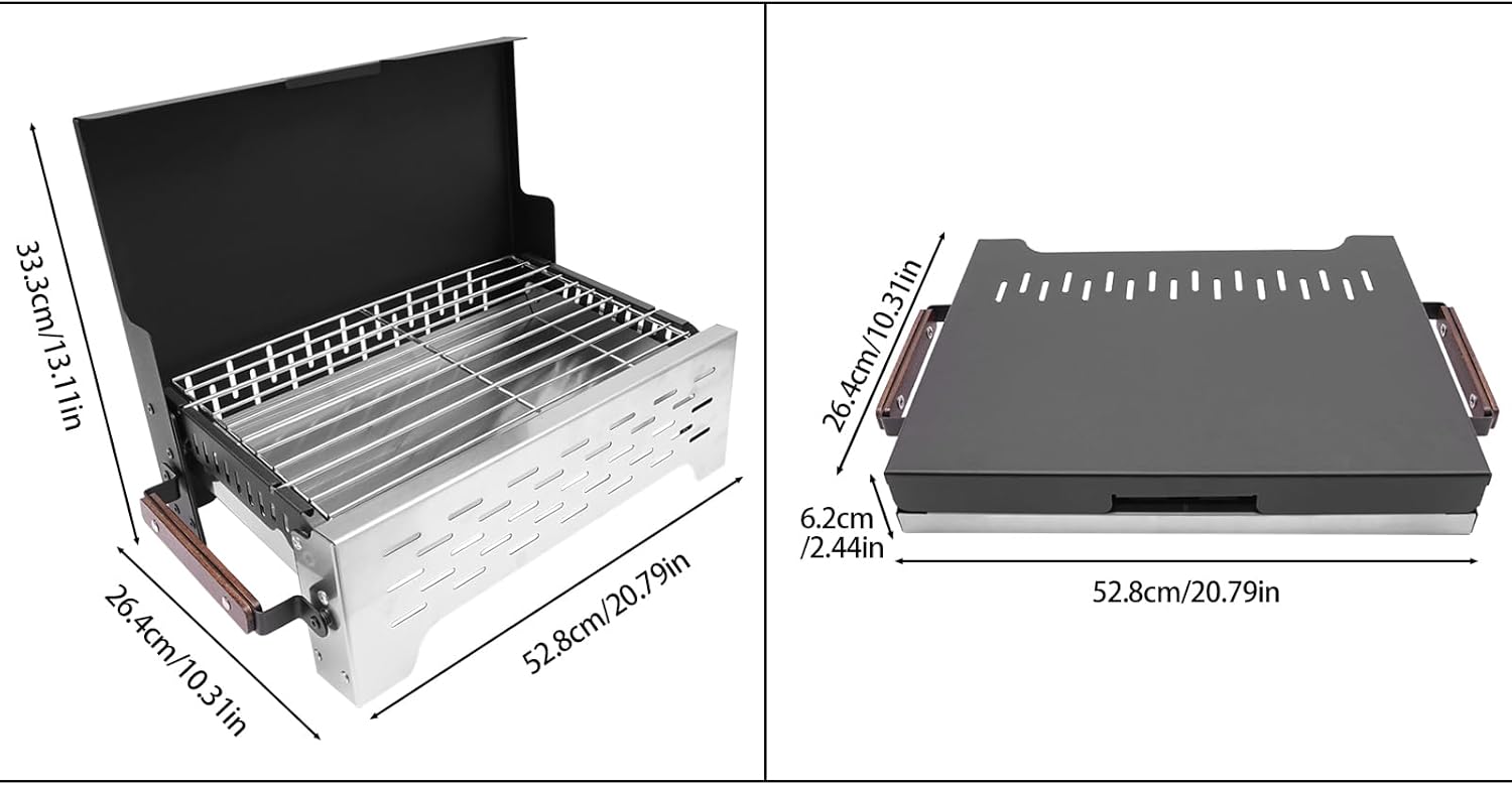 Portable Charcoal Grill P750546