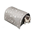 Weatherproof Foldable Cotton Filled Cat House N172554