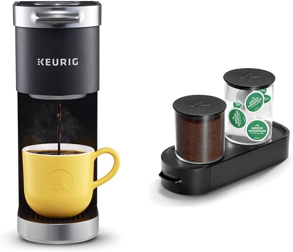 Single Serve Coffee Maker with Storage Unit C838