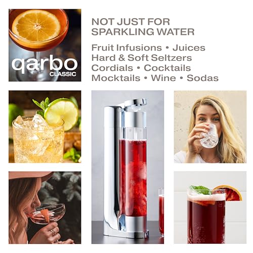 Metallic Red Sparkling Water Maker Machine J99673