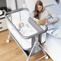 3 in 1 Height Adjustable Rocking Bassinet with Wheels J722