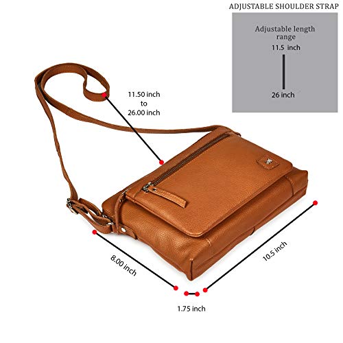 Small Soft Pebbled Real Leather Crossbody Shoulder Bag L82009