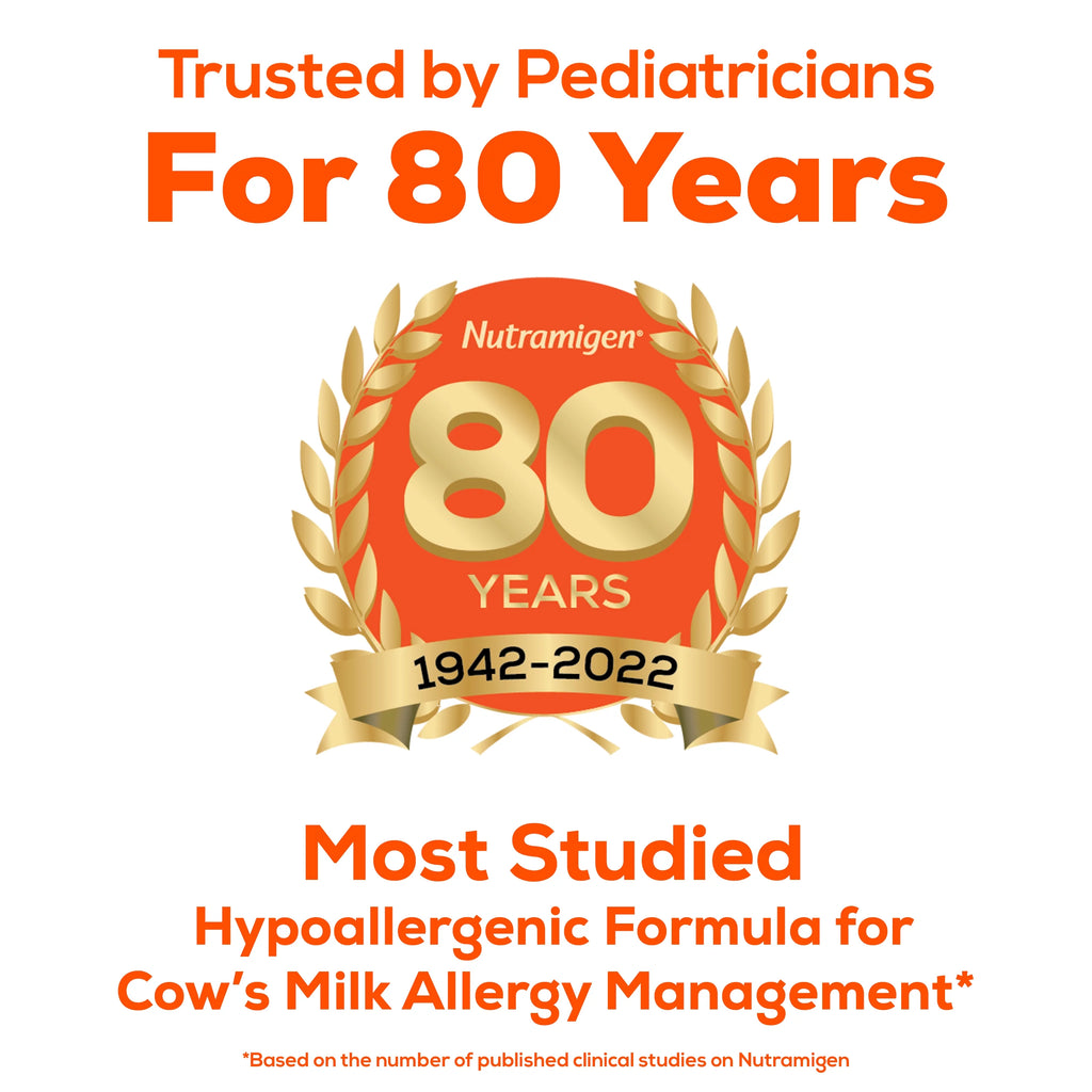 Hypoallergenic Lactose Free Infant Formula Powder Can, 27.8 Oz W823665