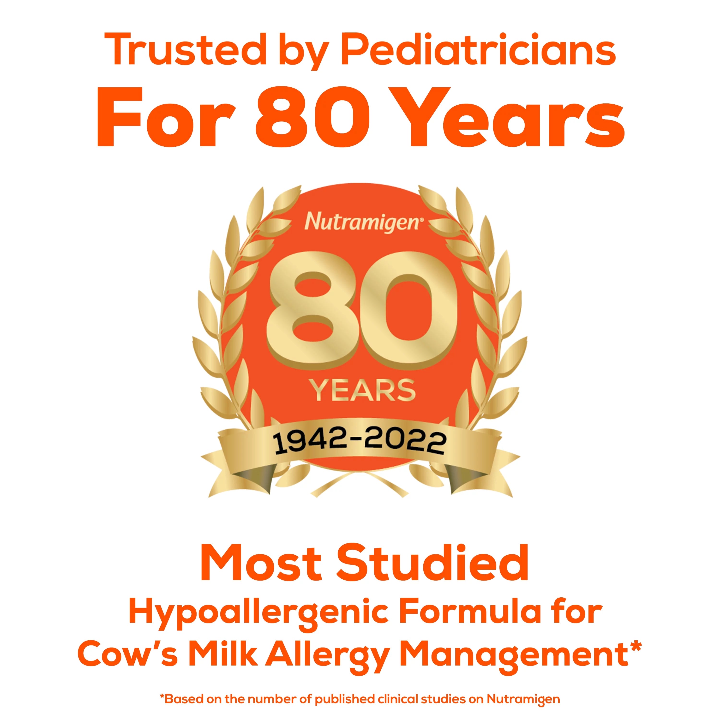 Hypoallergenic Lactose Free Infant Formula Powder Can, 27.8 Oz W823665