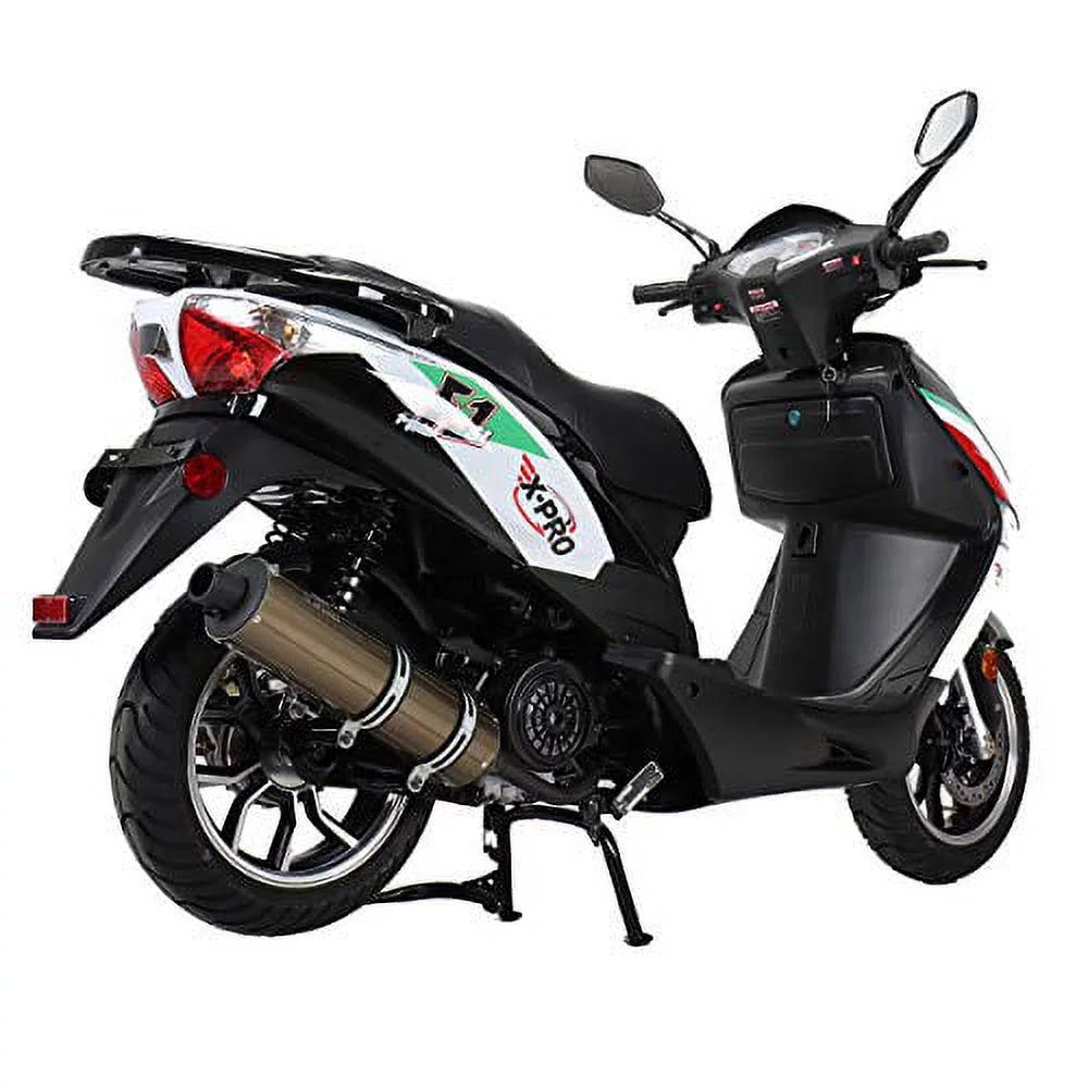 150cc Gas Moped Scooter with 13" Aluminum Wheels D27739