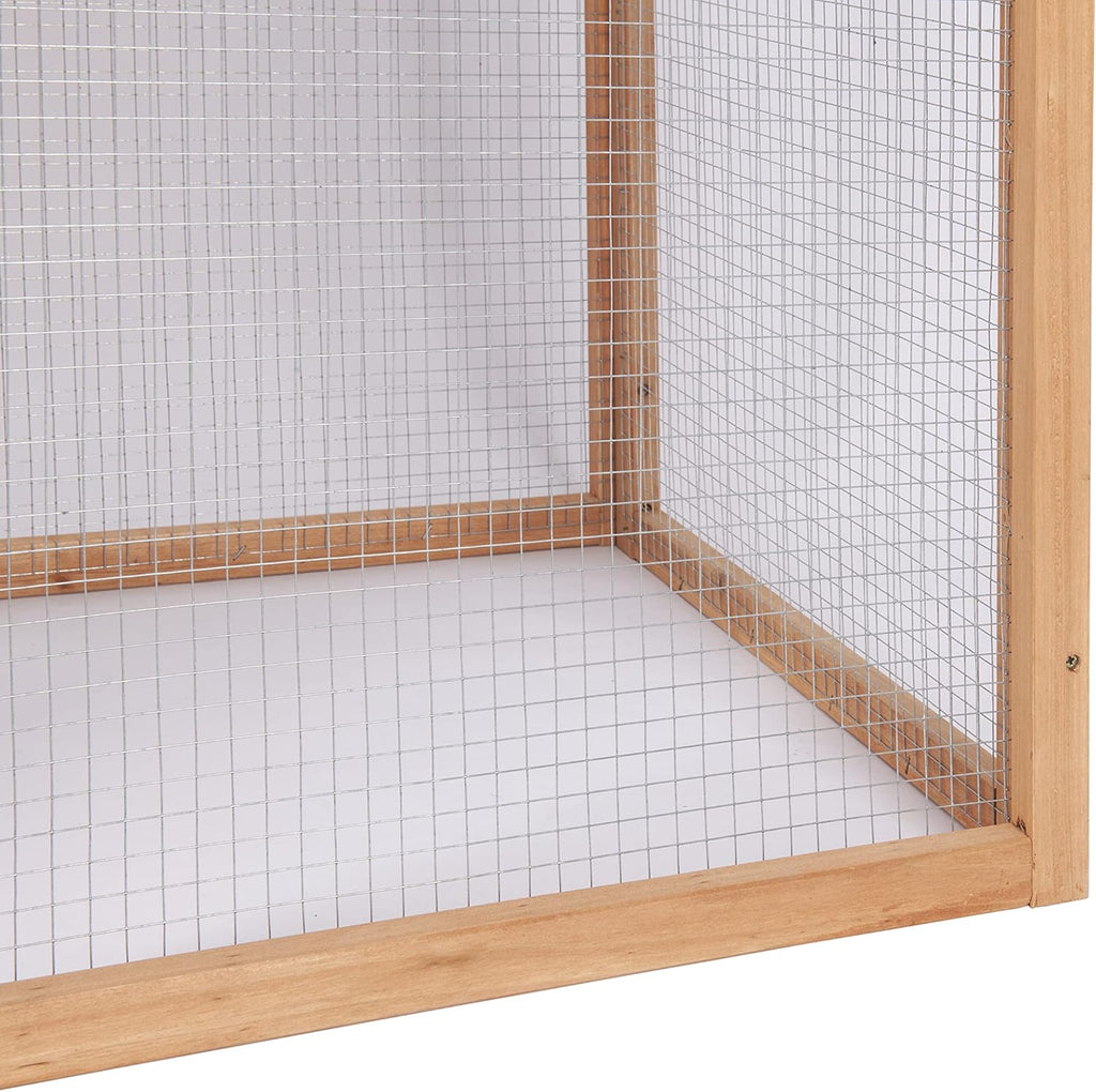 Natural Wood Chicken Coop G2367