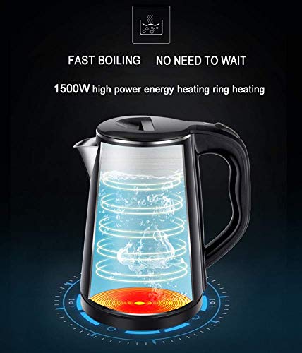 Electric Kettle 1.8L 1500W Stainless Steel Cordless S968834
