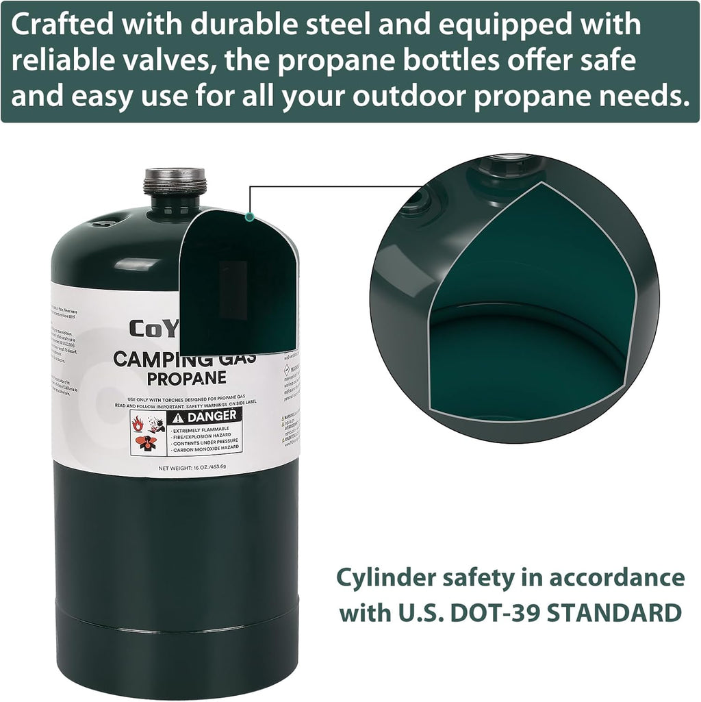 1LB 16 oz Propane Cylinder Tank X104821