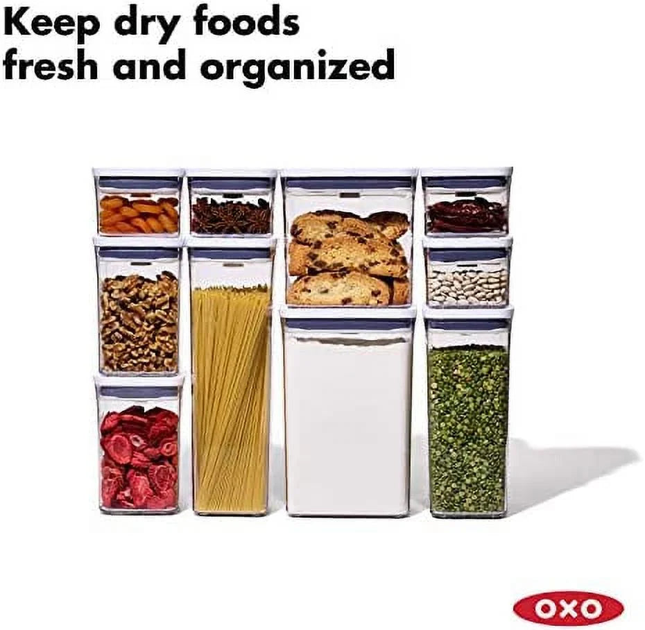 10-Piece White POP Container Set X300149