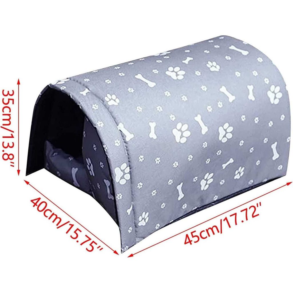 Weatherproof Foldable Cotton Filled Cat House N172554
