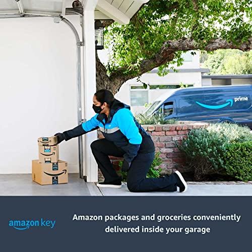 Smart Garage Door Opener, Chain Drive, 1/2-HP Motor, Dual Light N553