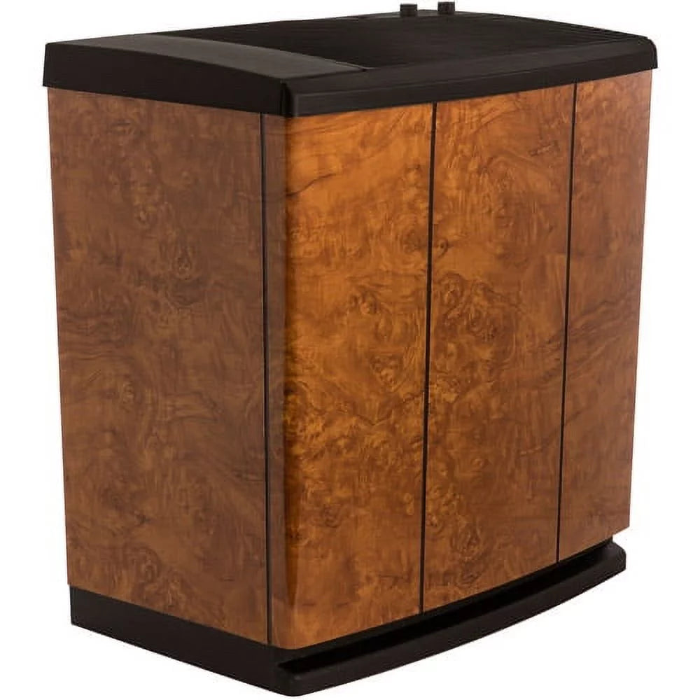 Oak Burl 3-Speed Whole-House Evaporative Humidifier U533