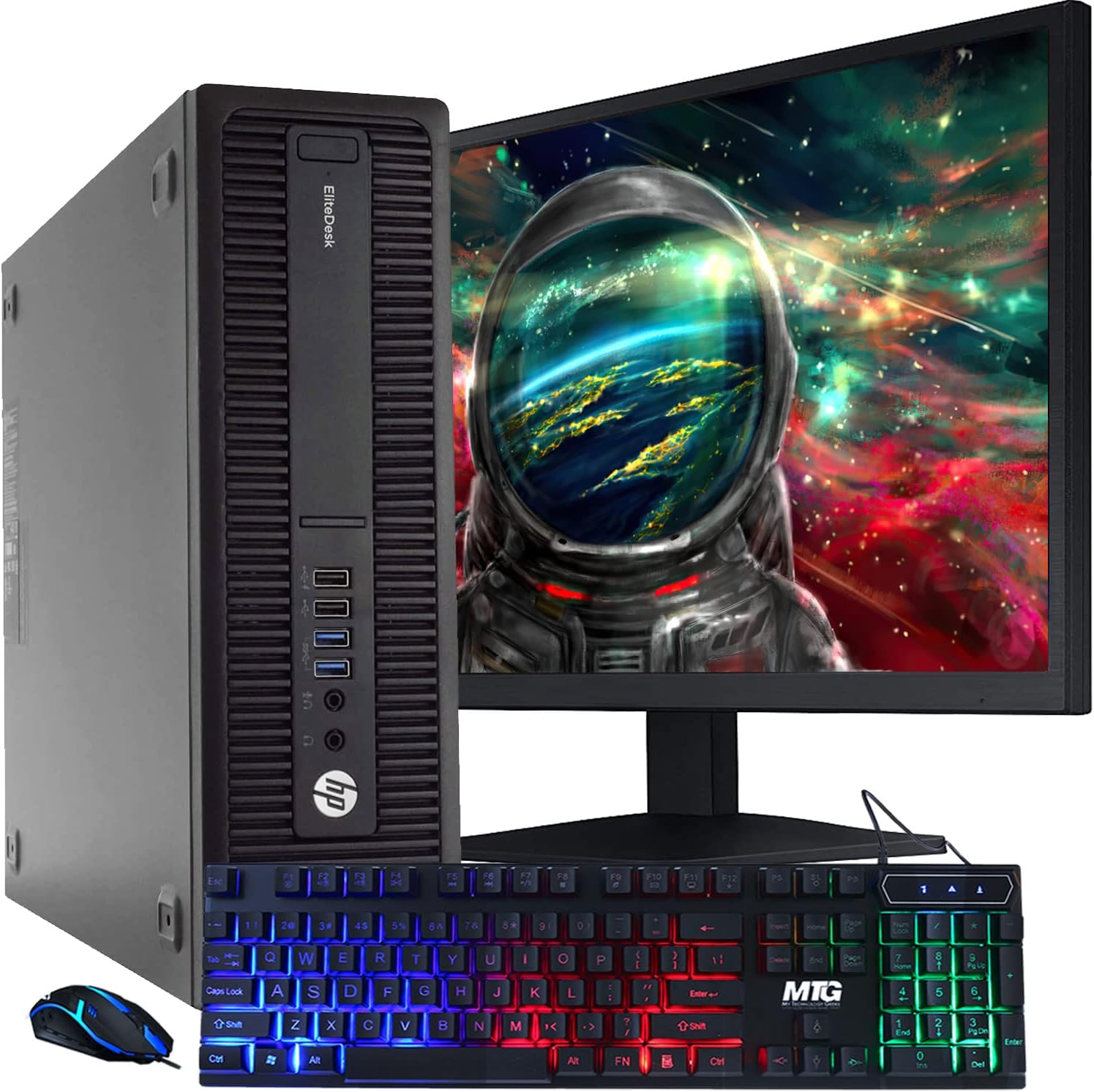 Desktop Computer Intel Core i5 16GB RAM 2TB HDD 22 inch Monitor M5817