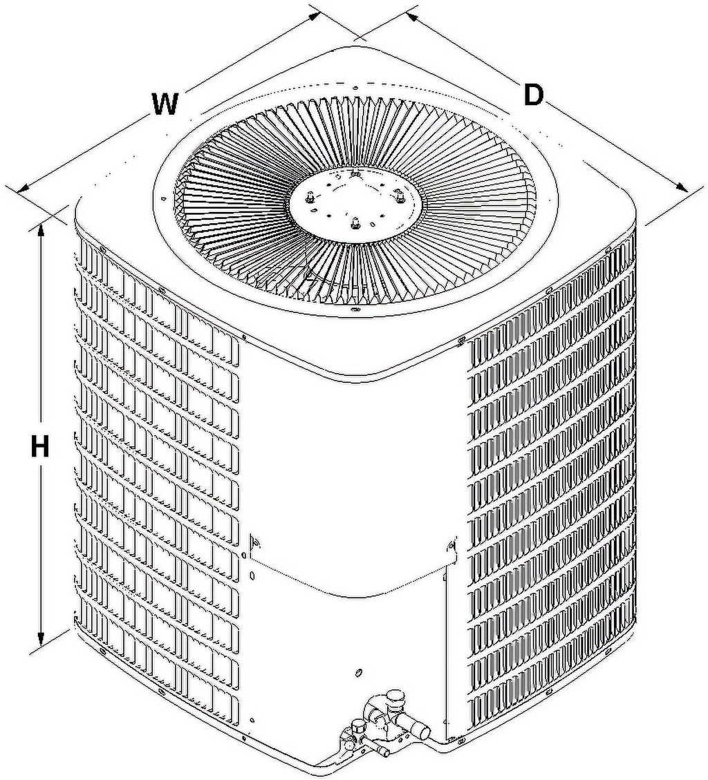 5 Ton Air Conditioner Condenser V108