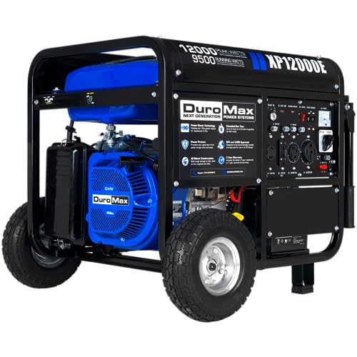 12,000-Watt Dual Fuel Portable Generator R2725