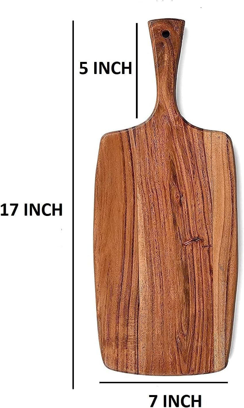 Acacia Wood Cutting Board 17 By 7 Inches U376