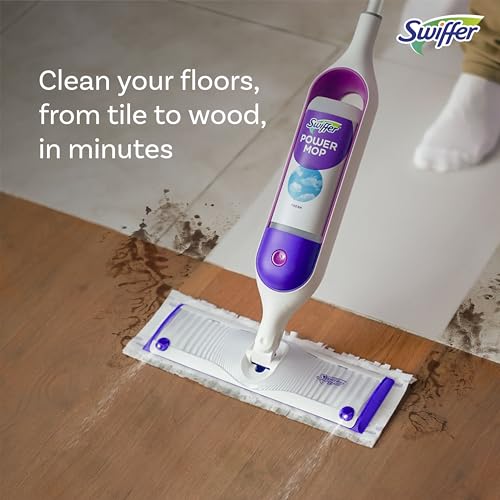 Multi-Surface Mop Kit with PowerMop, 2 Mopping Pad Refills, 1 Cleaning Solution and 2 Batteries P7514