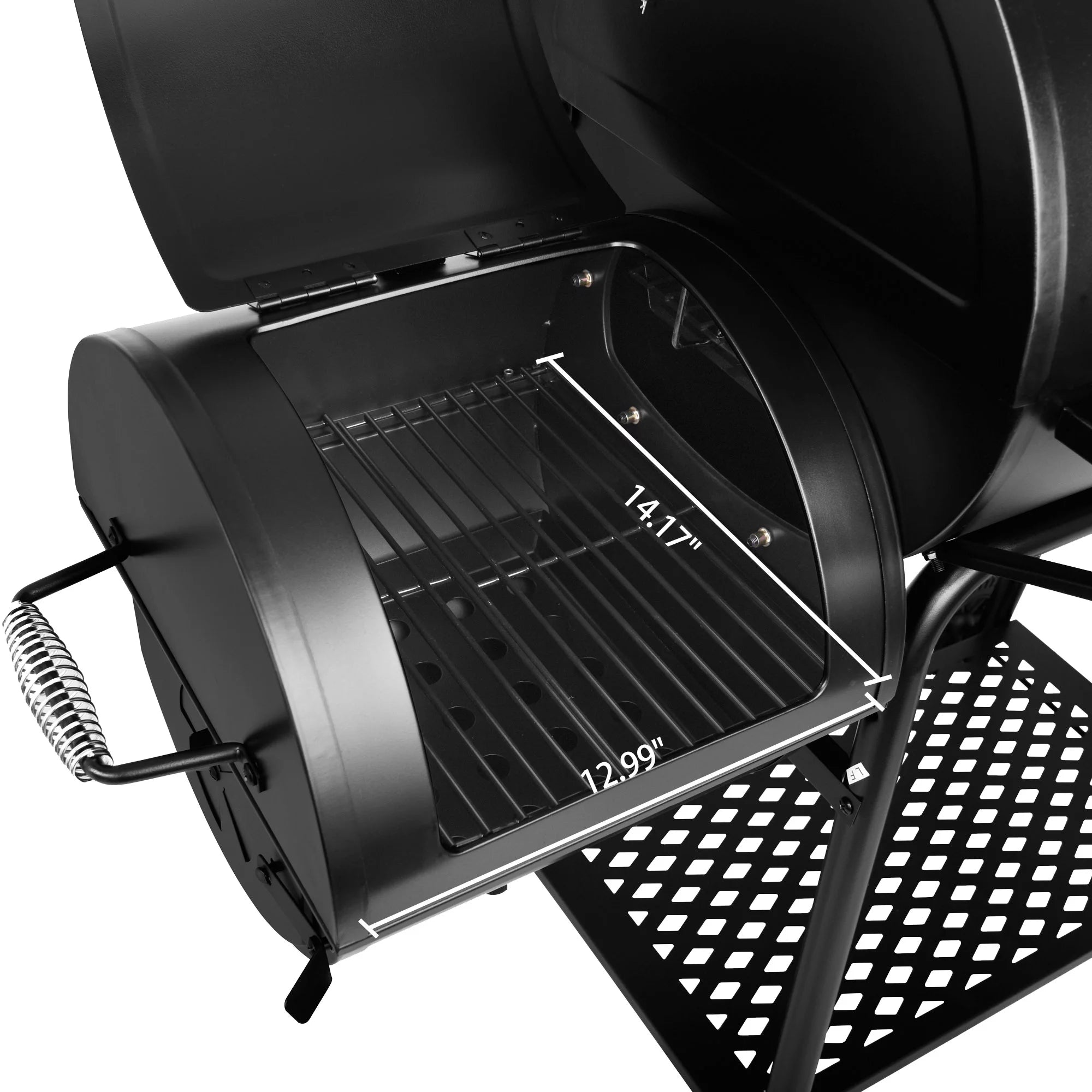 30" Charcoal Grill with Offset Smoker A309