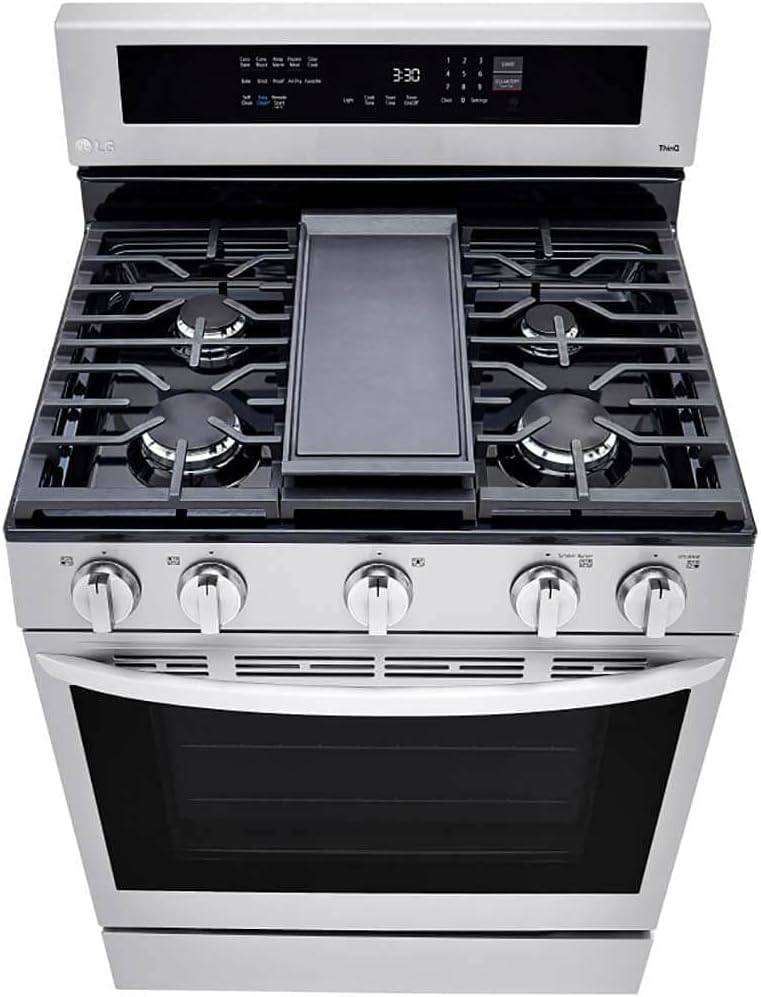 5.8 Cu. Ft. Stainless Steel Gas Range I181