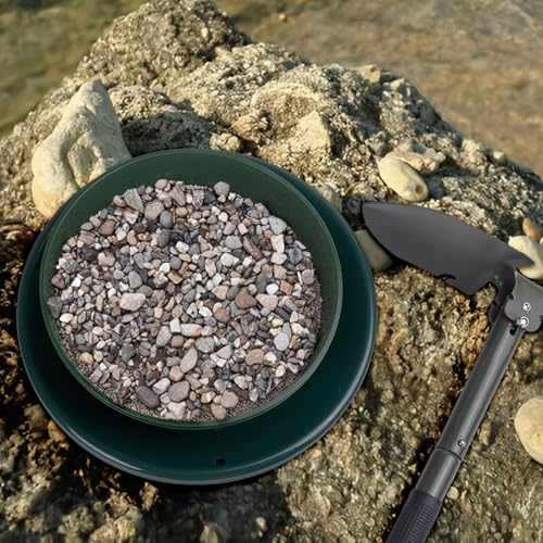 27pcs Gold Panning Kit with 50" Folding Sluice Box, Aluminum Alloy Mining Equipment N87456