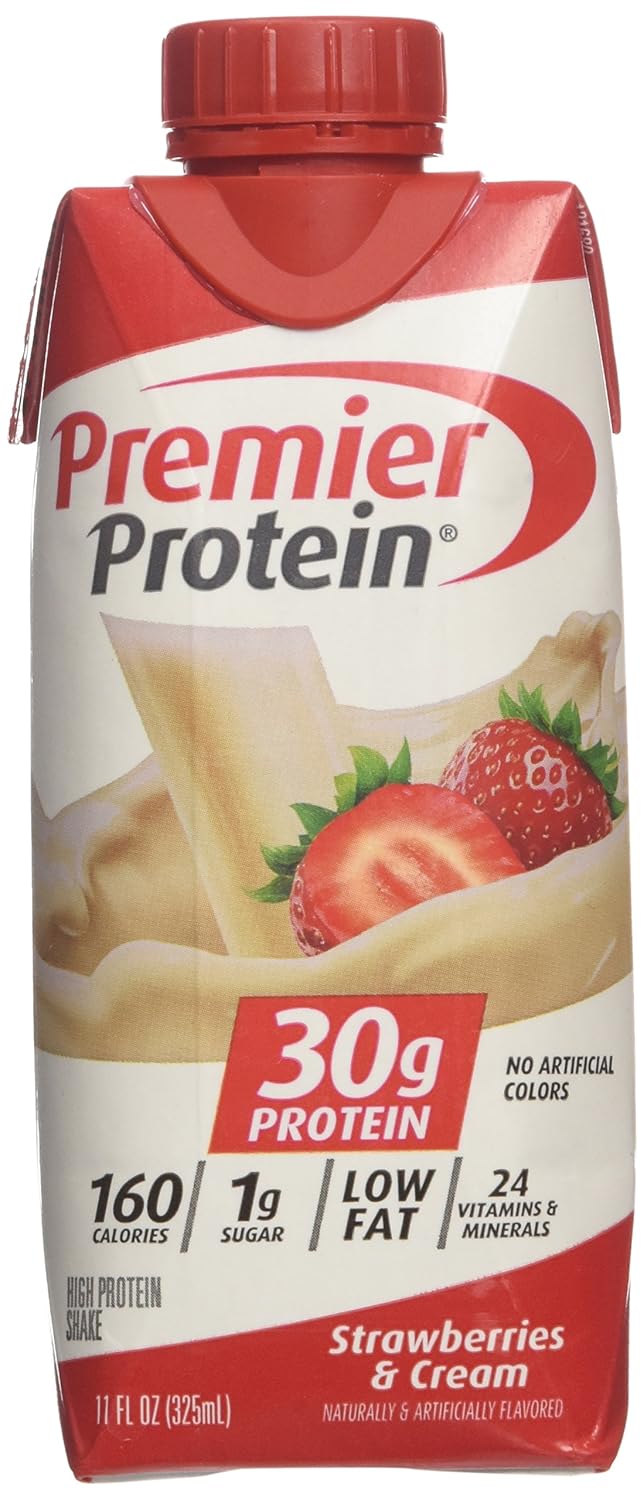 Strawberry Cream High Protein Shake, 11 Fl. Oz., 12 Pack S4777