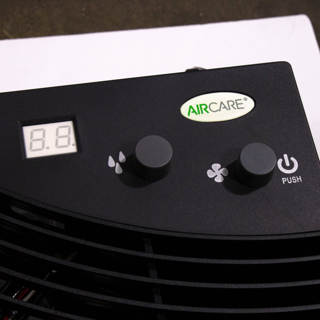 Oak Burl 3-Speed Whole-House Evaporative Humidifier U533