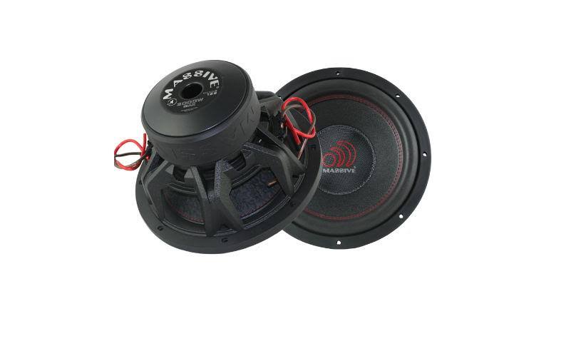 12x22 Dual 2 Ohm Car Audio Subwoofer F5733