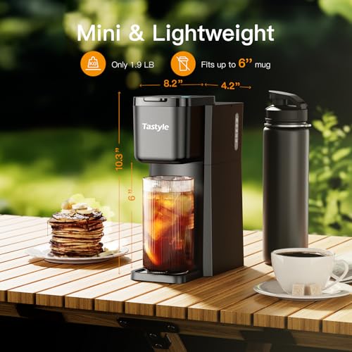 Classic Black Single Serve Coffee Maker U9104
