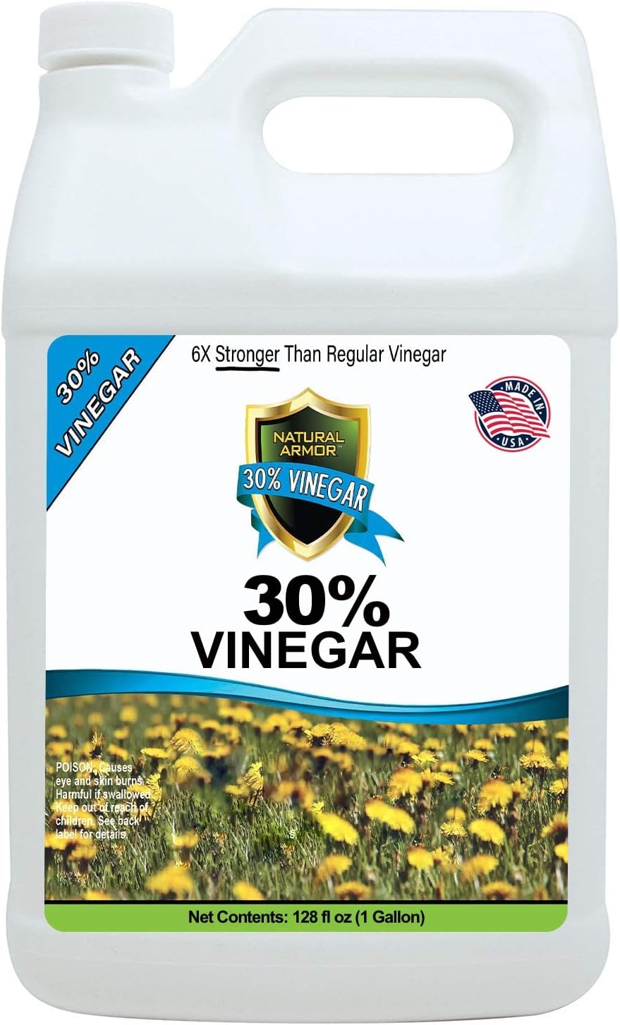 30% Vinegar Concentrate Cleaning Agent - 128 Oz Gallon Refill I278829