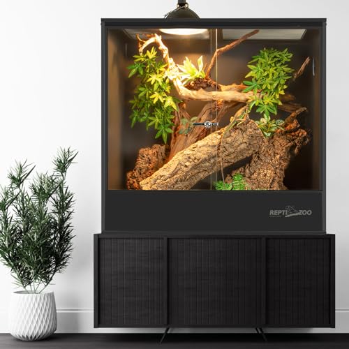 30 Gallon PVC Tall Reptile Terrarium with Sliding Door U72205