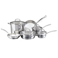 10 Piece Stainless Steel Pots and Pans Q82128