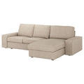 Beige Sofa with Chaise T18202