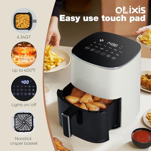 6 Quart Square Air Fryer with Window K97435