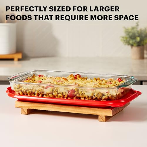 2-Qt Glass Baking Dish with Lid H551