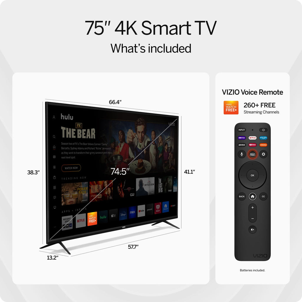 75 Class 4K UHD LED Smart TV O299530